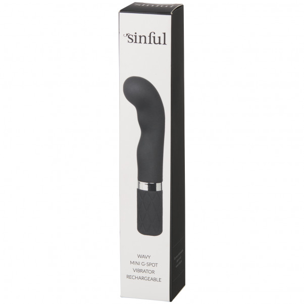 Sinful Wavy Mini Vibromasseur pour Point G Rechargeable  90