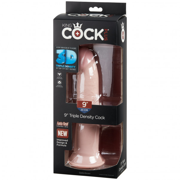 King Cock Plus Realistisk Dildo 22,5 cm Pack 90