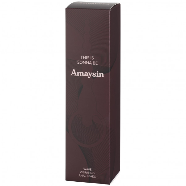 Amaysin Wave Chapelet Anal Vibrant Image de l'emballage 90