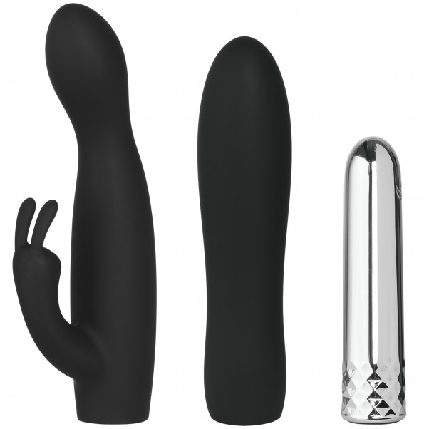 Sinful Double Trouble Ensemble Vibromasseur Bullet Rechargeable Wand et Rabbit  1