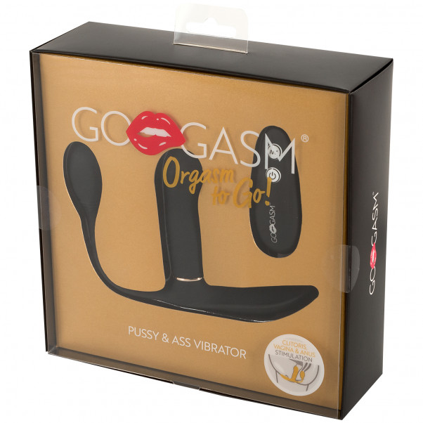 GoGasm Pussy og Ass Vibrator  100