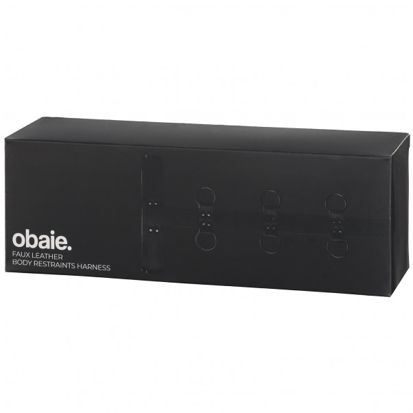 obaie Harnais de Retenue de Corps en Similicuir  90