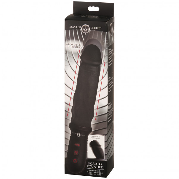 Master Series Auto Pounder Thrusting Dildo  90