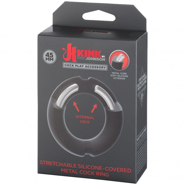 NEW KINK Metal Penisring  90