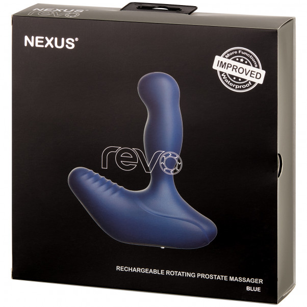 Nexus Revo Opladelig Prostata Massage Vibrator Blå Pack 90