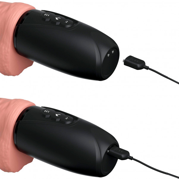 King Cock Plus Gode à Va-et-Vient avec Testicules 17,5 cm 7