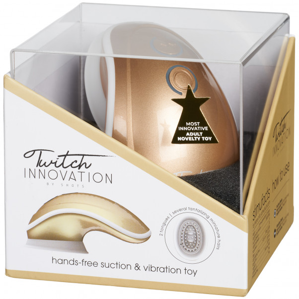 Twitch Hands Suction og Vibrerende Vibrator  90