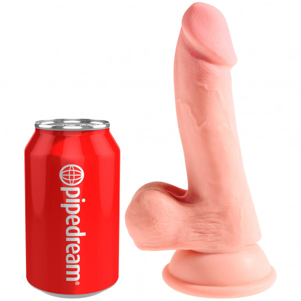 King Cock Plus Realistisk Dildo med Kugler 16.5 cm  4