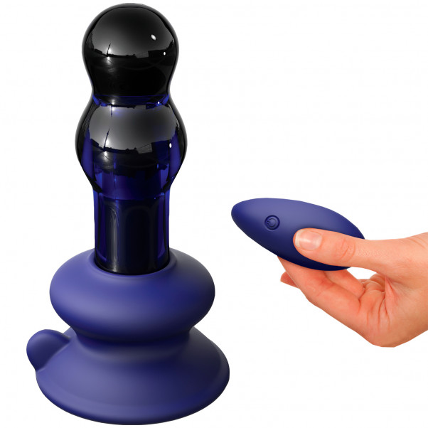 Icicles No 83 Fjernbetjent Glas Dildo  51