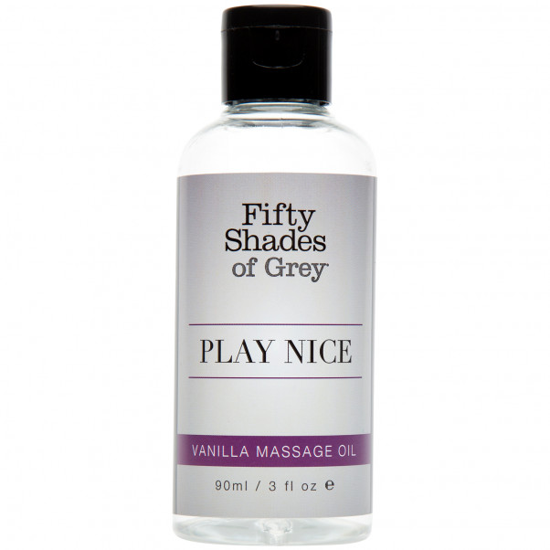 NEW - Fifty Shades Of Grey Play Nice Vanilje Massage Olie 90 ml  1