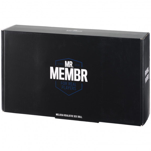 Mr. Membr Melissa Poupée Sexuelle Réaliste Image de l'emballage 90