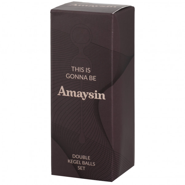 Amaysin Double Kegel Balls Set Image de l'emballage 90
