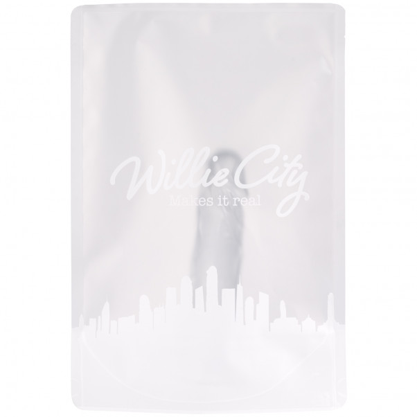Willie City Gode Ventouse Réaliste Transparent 15 cm  90