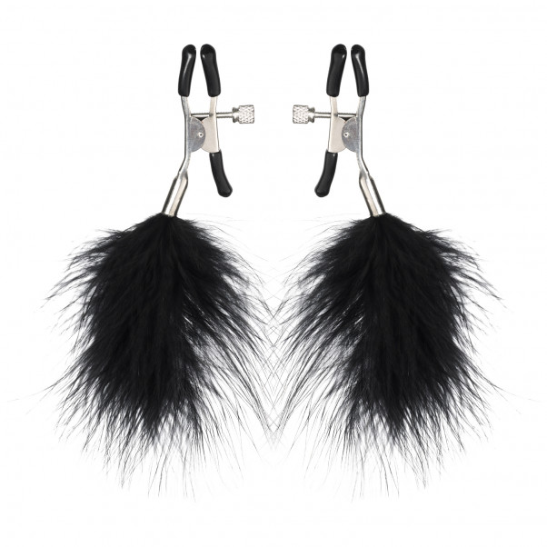Sex & Mischief Feathered Nipple Clamps Product 1