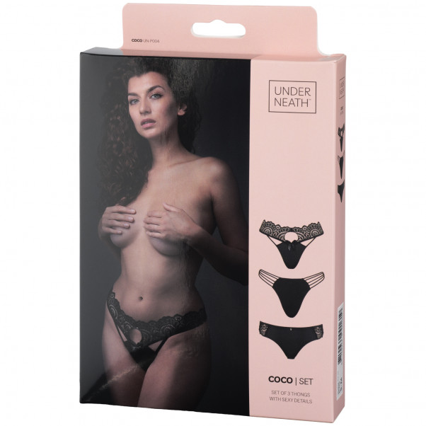 Underneath Coco Thong Set of 3 90