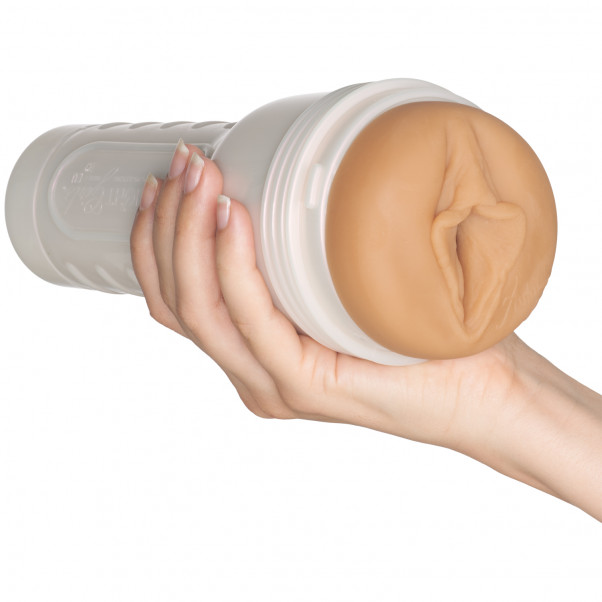 Fleshlight Girls Autumn Falls Cream Masturbateur Image du produit avec des mains 50