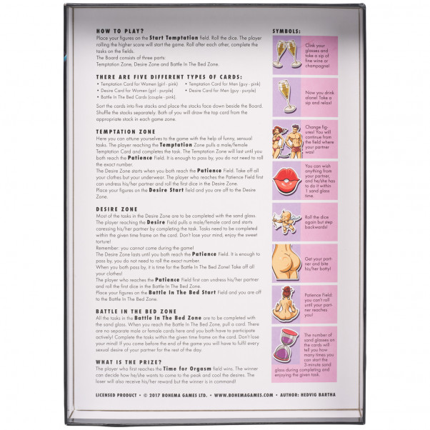 Battle in the Bed Jeu pour Couple Image du produit 5