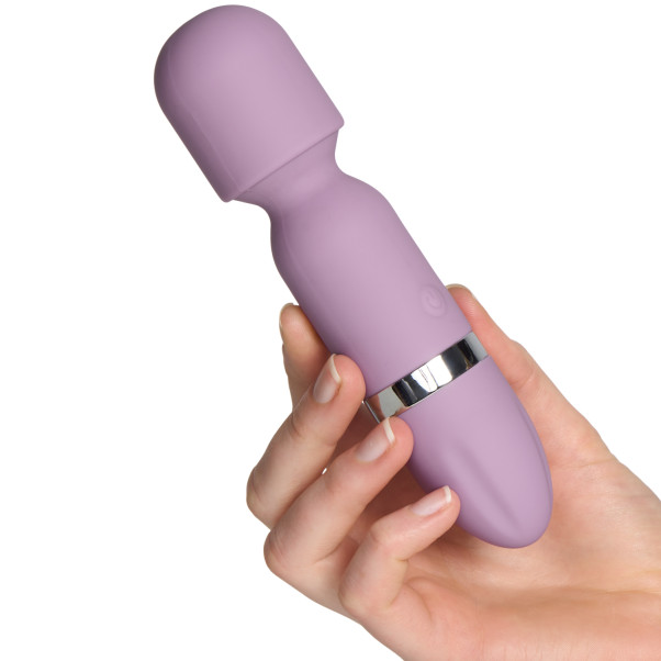 baseks Classic Mini Vibromasseur Magic Wand Image du produit avec des mains 50