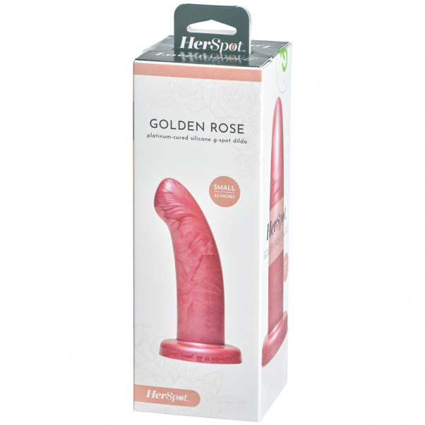 HerSpot Golden Rose Small Dildo Pack 90