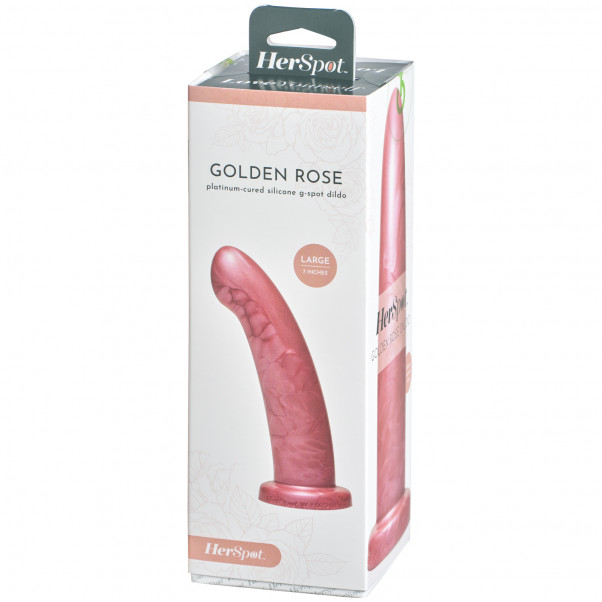 HerSpot Golden Rose Large Dildo Pack 90