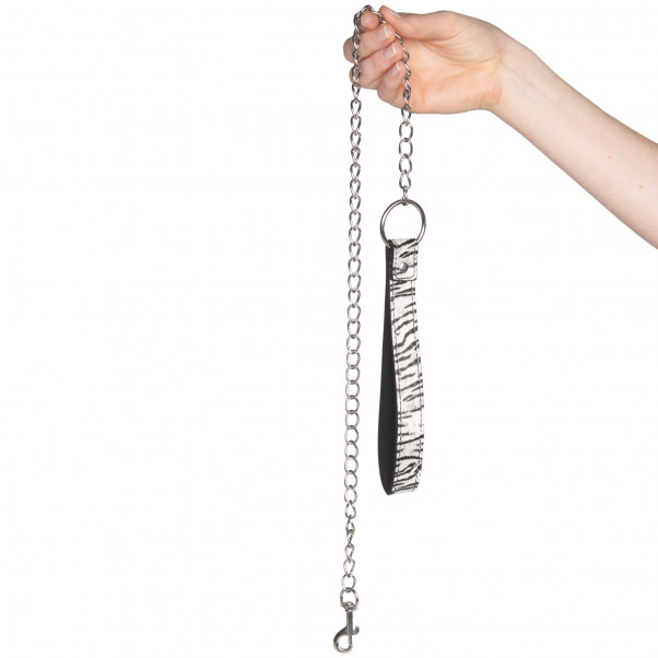 baseks Collier avec Chaîne Zèbre Image du produit avec des mains 50