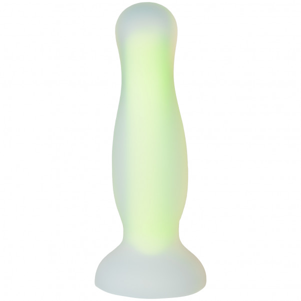 baseks Glow in the Dark Gode Anal Jaune Medium Image du produit 1