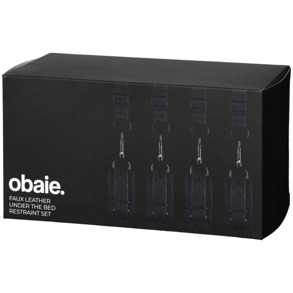 Obaie Under The Bed Ensemble d’Attaches en Similicuir Image de l'emballage 90