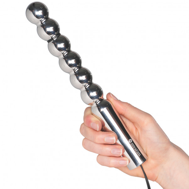 Mystim Bal(l)zac Gode en Métal 25 cm Image du produit avec des mains 50