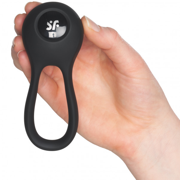 Satisfyer Majestic Duo Anneau Masculin Vibrant Image du produit avec des mains 50