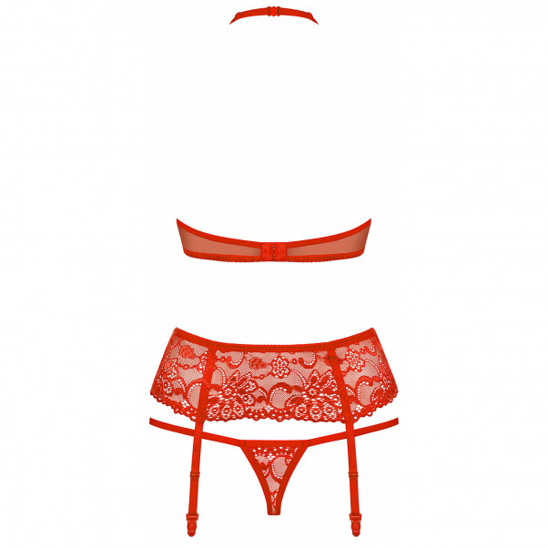 Obsessive Fantastic Ensemble Porte-jarretelles Rouge Image du produit 4