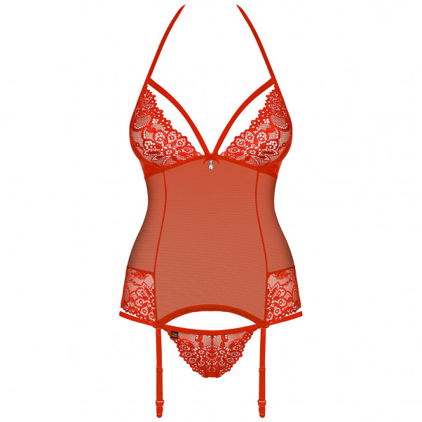 Obsessive Ensemble Corset Rouge Image du produit 3