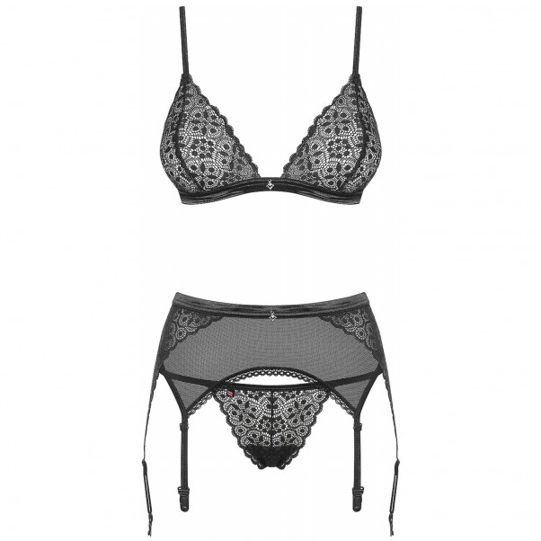 Obsessive Shibu Ensemble Soutien-gorge et Porte-jarretelles Image du produit 3