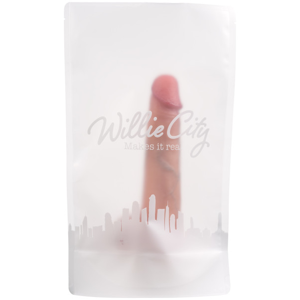 Willie City Gode Ultra Réaliste en Silicone 21,5 cm Image de l'emballage 90