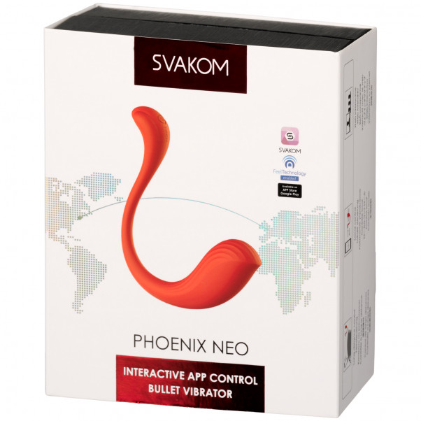 Svakom Phoenix Neo Vibromasseur Bullet Connecté Image de l'emballage 90