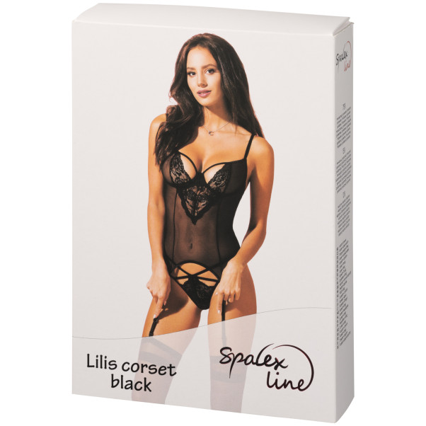 SpaLeX Line Lilis Black Body avec Porte-jarretelles Image de l'emballage 90