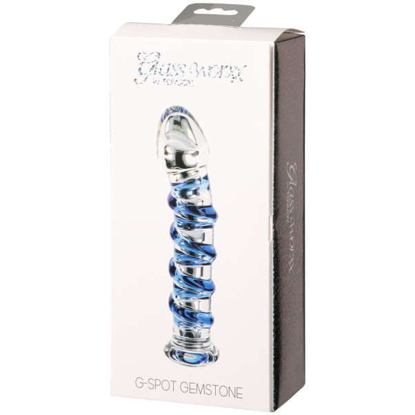 ToyJoy G-Spot Gemstone Gode en Verre 18 cm Image de l'emballage 90