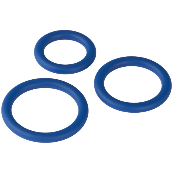 Sinful Business Bleue Ensemble Anneau Pénien 3 pcs Image du produit 2