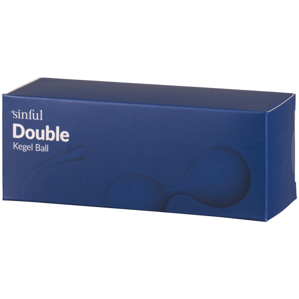 Sinful Business Blue Double Boules Geisha Kegel Image de l'emballage 90