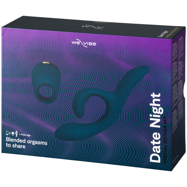 We-Vibe Date Night Ensemble Anneau Pénien et Vibromasseur Rabbit Image de l'emballage 90