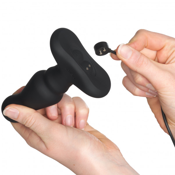 Nexus Bolster Plug Vibrant et Gonflable pour Prostate Image du produit avec des mains 52