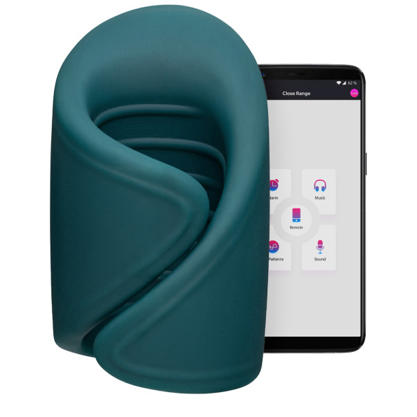 Lovense Gush Glans Massager Masturbateur Image du produit avec l'application 1