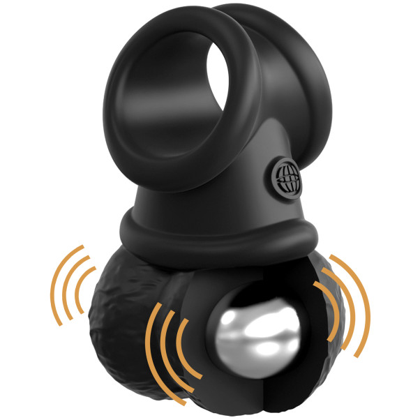 King Cock Elite The Crown Jewels Testicules Vibrantes Image du produit 2