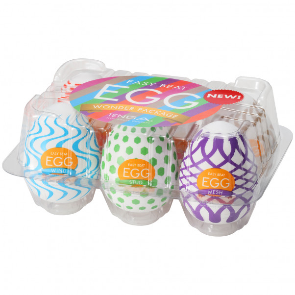 Tenga Egg Variety Wonder Masturbateurs Pack de 6 Image du produit 1