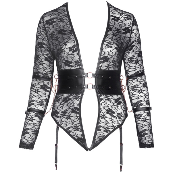 Cottelli Bondage Body Ouvert avec Manches Longues Grande Taille Image du produit 3