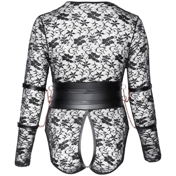 Cottelli Bondage Body Ouvert avec Manches Longues Grande Taille Image du produit 4