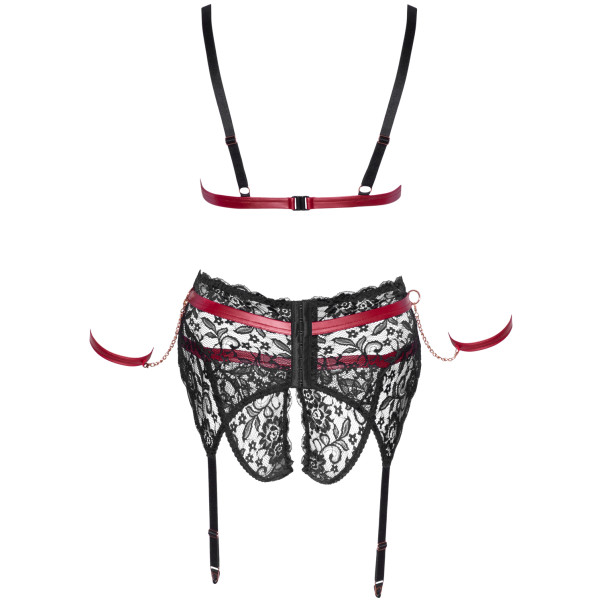 Cottelli Bondage Ensemble Lingerie Ouverte Grande Taille Image du produit 4