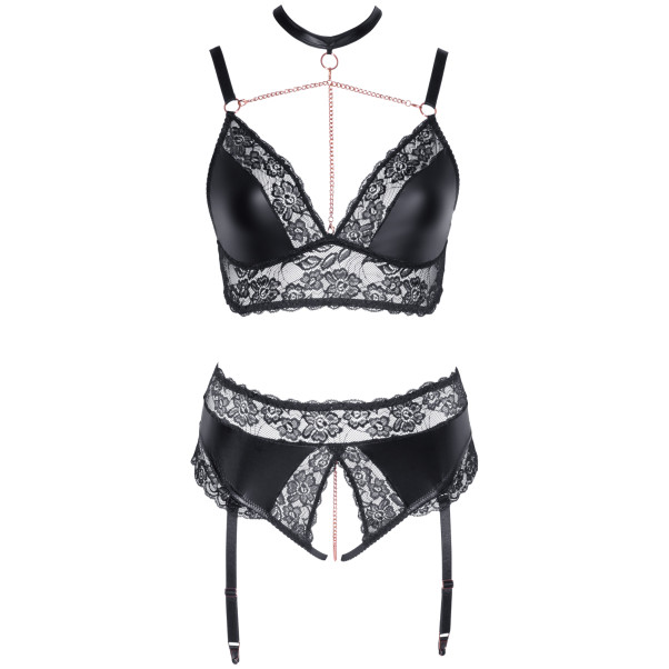 Cottelli Curves Ensemble Lingerie Effet Mouillé Grande Taille Image du produit 3