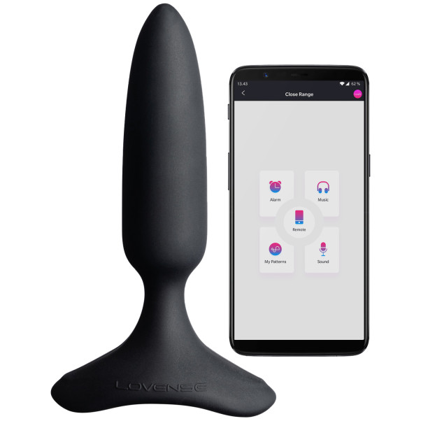 Lovense Hush 2 Plug Anal Très Petit et Connecté Image du produit avec l'application 1