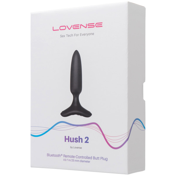 Lovense Hush 2 Plug Anal Très Petit et Connecté Image de l'emballage 91
