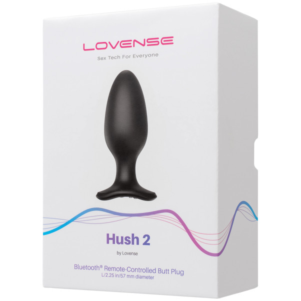 Lovense Hush 2 Plug Anal Large Connecté Image de l'emballage 90